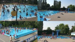 Areál koupaliště Hulín - sdružené snímky