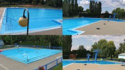 Areál koupaliště Hulín - sdružené snímky