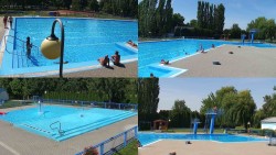 Areál koupaliště Hulín - sdružené snímky