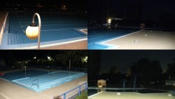 Schwimmbadgelände Hulín – zusammengestellte Aufnahmen