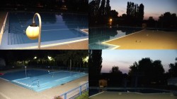 Areál koupaliště Hulín - sdružené snímky