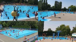 Areál koupaliště Hulín - sdružené snímky