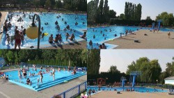 Areál koupaliště Hulín - sdružené snímky