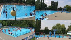 Areál koupaliště Hulín - sdružené snímky