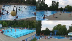 Schwimmbadgelände Hulín – zusammengestellte Aufnahmen