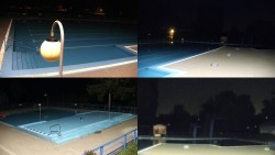 Areál koupaliště Hulín - sdružené snímky