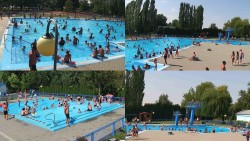 Areál koupaliště Hulín - sdružené snímky