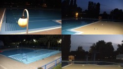 Areál koupaliště Hulín - sdružené snímky