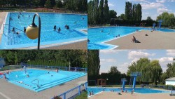 Areál koupaliště Hulín - sdružené snímky