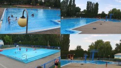 Areál koupaliště Hulín - sdružené snímky