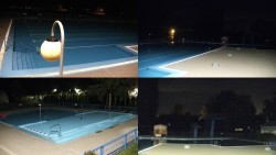 Areál koupaliště Hulín - sdružené snímky