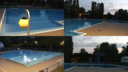 Areál koupaliště Hulín - sdružené snímky