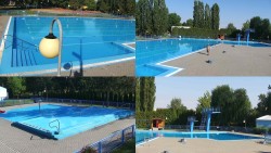 Areál koupaliště Hulín - sdružené snímky