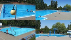 Areál koupaliště Hulín - sdružené snímky