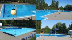 Areál koupaliště Hulín - sdružené snímky