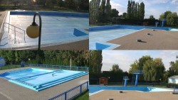 Areál koupaliště Hulín - sdružené snímky