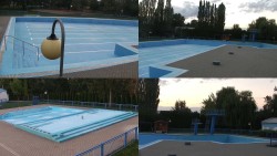 Areál koupaliště Hulín - sdružené snímky
