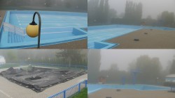 Areál koupaliště Hulín - sdružené snímky