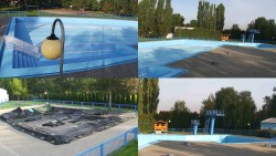 Areál koupaliště Hulín - sdružené snímky