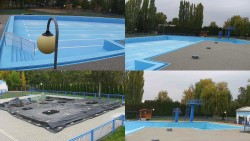 Areál koupaliště Hulín - sdružené snímky