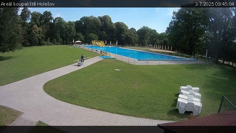 Zámecké koupaliště Holešov - Areál koupaliště Holešov - 3.7.2025 v 09:45