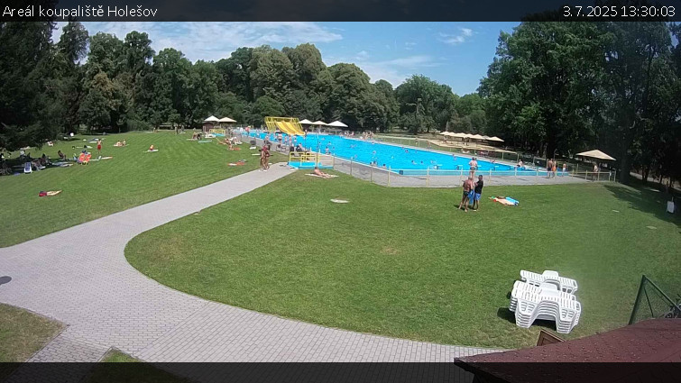 Zámecké koupaliště Holešov - Areál koupaliště Holešov - 3.7.2025 v 13:30