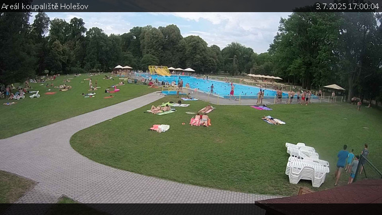 Zámecké koupaliště Holešov - Areál koupaliště Holešov - 3.7.2025 v 17:00