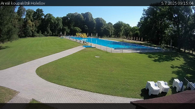 Zámecké koupaliště Holešov - Areál koupaliště Holešov - 5.7.2025 v 09:15 Zámecké koupaliště Holešov - Areál koupaliště Holešov - 5.7.2025 v 09:15