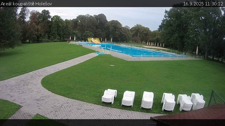 Zámecké koupaliště Holešov - Areál koupaliště Holešov - 16.9.2025 v 11:30