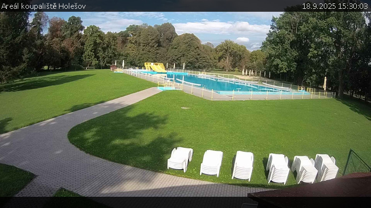 Zámecké koupaliště Holešov - Areál koupaliště Holešov - 18.9.2025 v 15:30