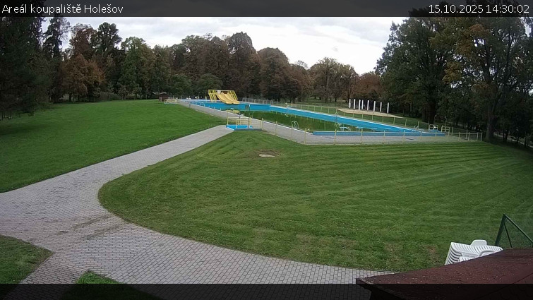 Zámecké koupaliště Holešov - Areál koupaliště Holešov - 15.10.2025 v 14:30 Zámecké koupaliště Holešov - Areál koupaliště Holešov - 15.10.2025 v 14:30