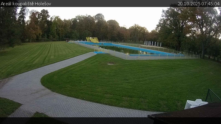 Zámecké koupaliště Holešov - Areál koupaliště Holešov - 20.10.2025 v 07:45 Zámecké koupaliště Holešov - Areál koupaliště Holešov - 20.10.2025 v 07:45