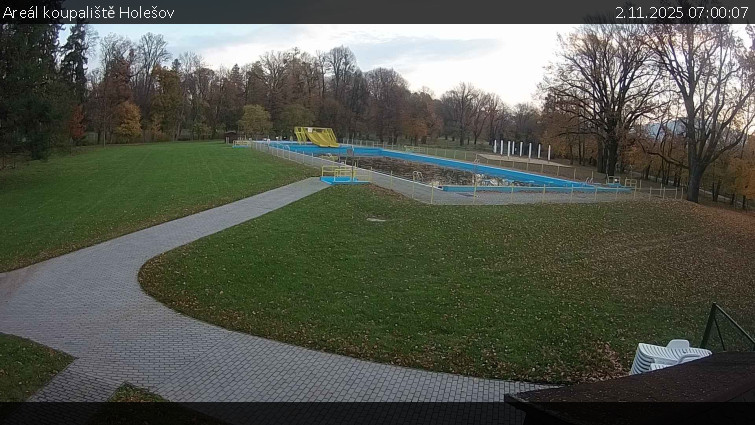 Zámecké koupaliště Holešov - Areál koupaliště Holešov - 2.11.2025 v 07:00