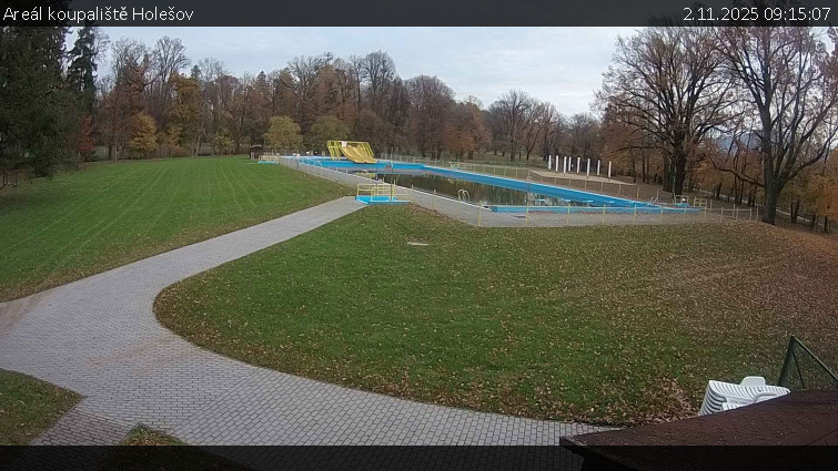 Zámecké koupaliště Holešov - Areál koupaliště Holešov - 2.11.2025 v 09:15 Zámecké koupaliště Holešov - Areál koupaliště Holešov - 2.11.2025 v 09:15