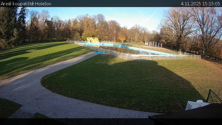 Zámecké koupaliště Holešov - Areál koupaliště Holešov - 4.11.2025 v 15:15