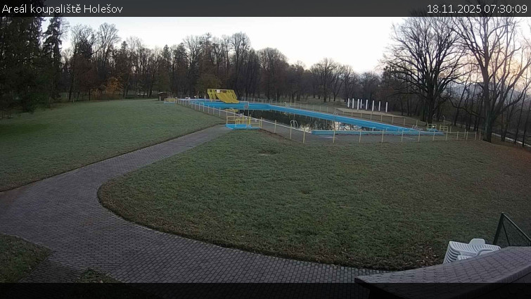 Zámecké koupaliště Holešov - Areál koupaliště Holešov - 18.11.2025 v 07:30