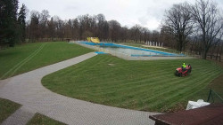 Areál koupaliště Holešov