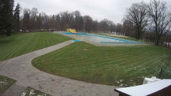 Areál koupaliště Holešov