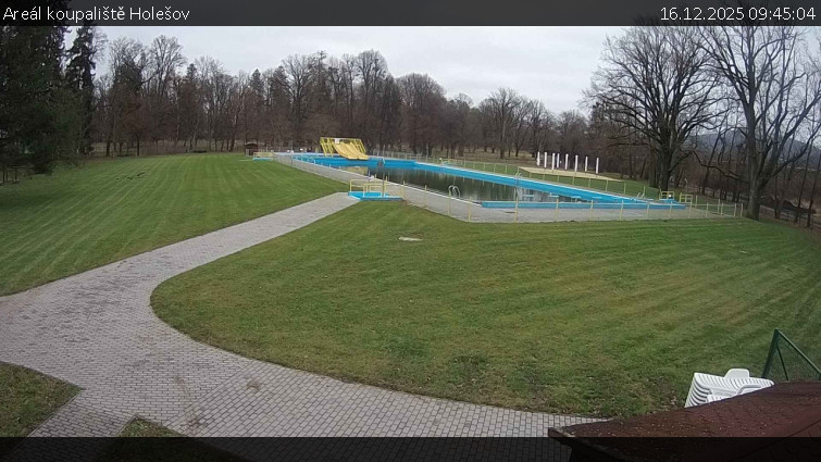 Zámecké koupaliště Holešov - Areál koupaliště Holešov - 16.12.2025 v 09:45