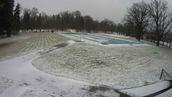 Areál koupaliště Holešov