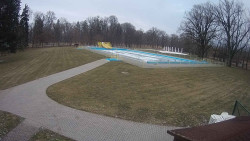 Areál koupaliště Holešov
