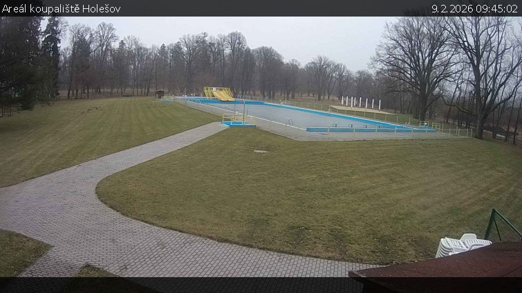 Zámecké koupaliště Holešov - Areál koupaliště Holešov - 9.2.2026 v 09:45