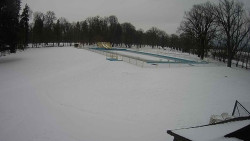 Areál koupaliště Holešov