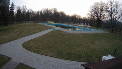 Areál koupaliště Holešov