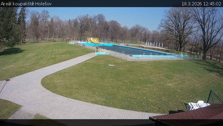 Zámecké koupaliště Holešov - Areál koupaliště Holešov - 18.3.2026 v 12:45