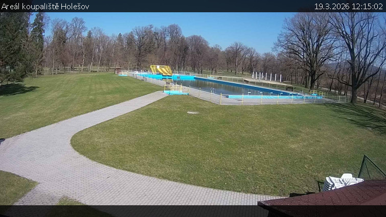 Zámecké koupaliště Holešov - Areál koupaliště Holešov - 19.3.2026 v 12:15