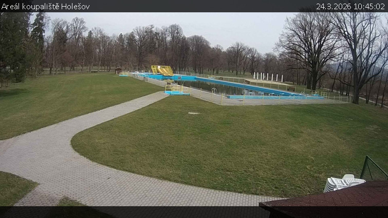 Zámecké koupaliště Holešov - Areál koupaliště Holešov - 24.3.2026 v 10:45