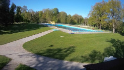 Areál koupaliště Holešov