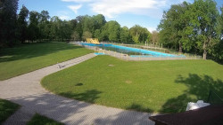 Areál koupaliště Holešov