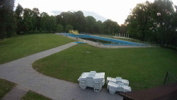 Areál koupaliště Holešov